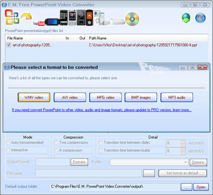 Free Powerpoint Programs on Free Powerpoint Video Converter 1 0 8 322   Pplware